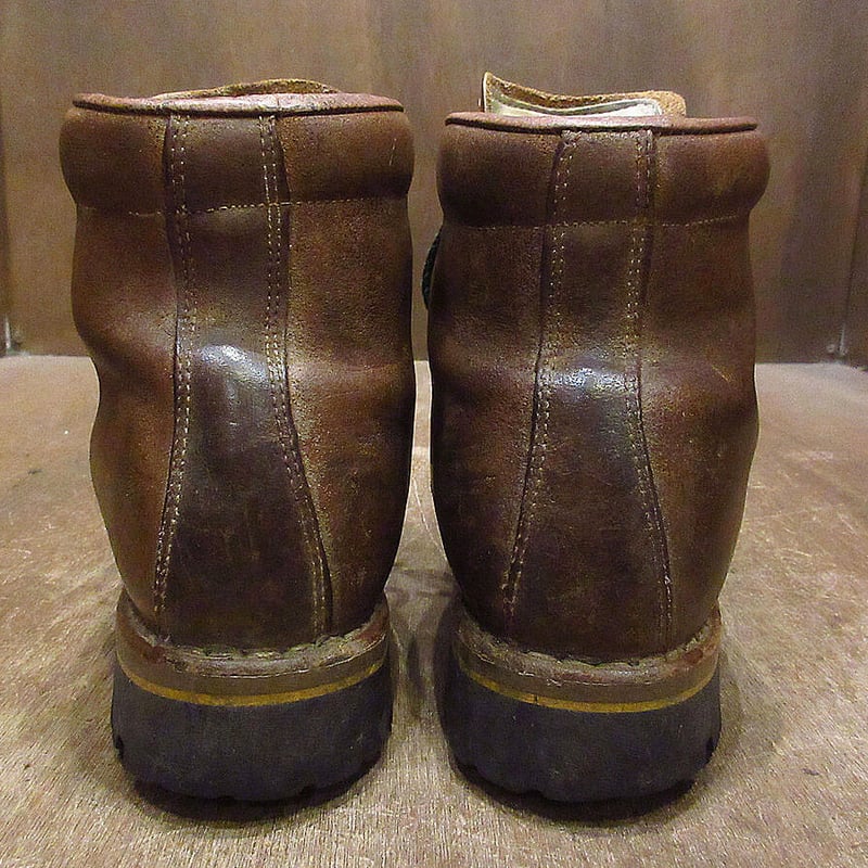 ビンテージ○Raichleトレッキングブーツ茶size 8M?○221116i1-m-bt-2