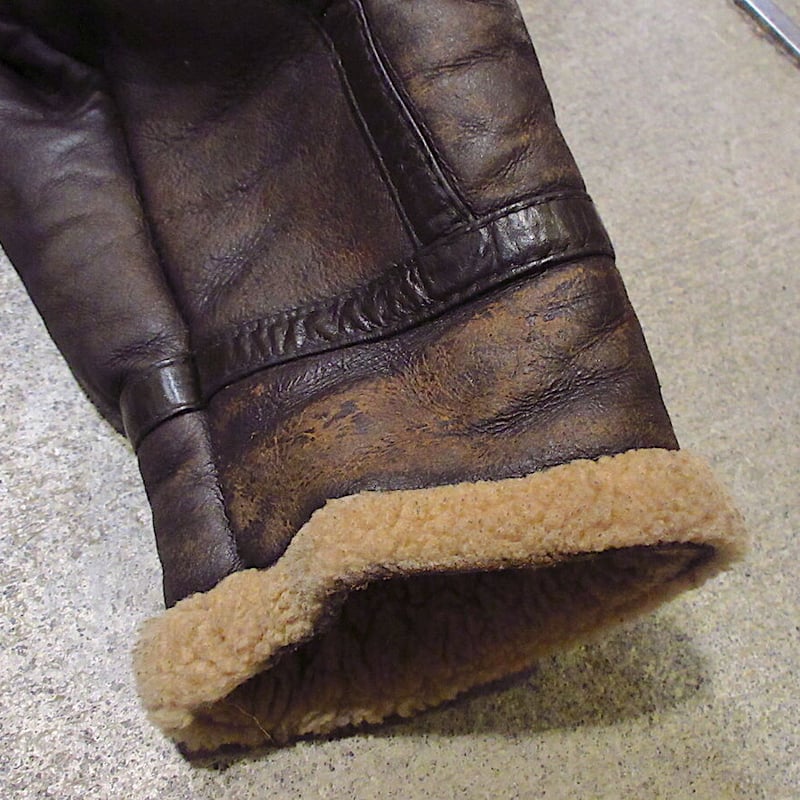 ビンテージ○TERRALAM B-3タイプジャケット○221209r7-m-jk-lt古着レザ