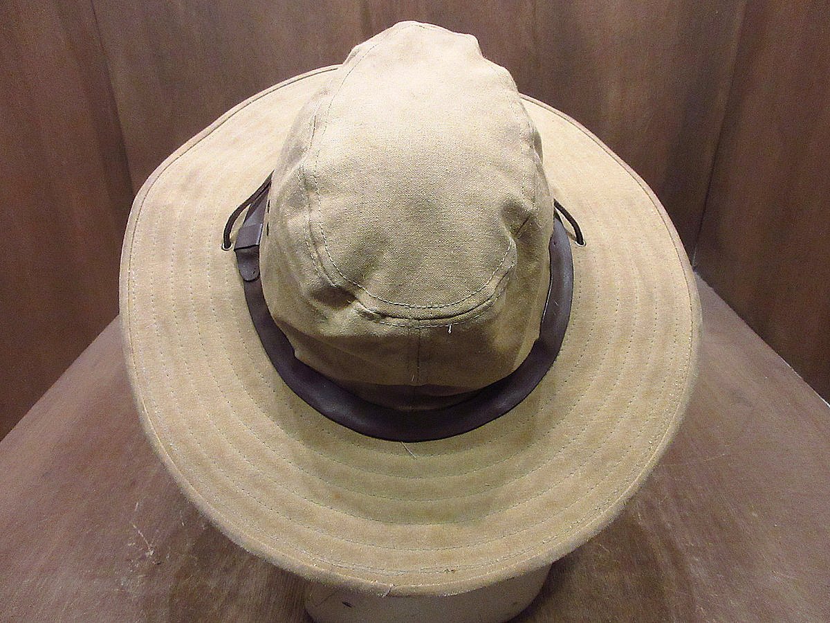 ビンテージ80's90's○FILSONオイルドブッシュハットsize XXL○231105i
