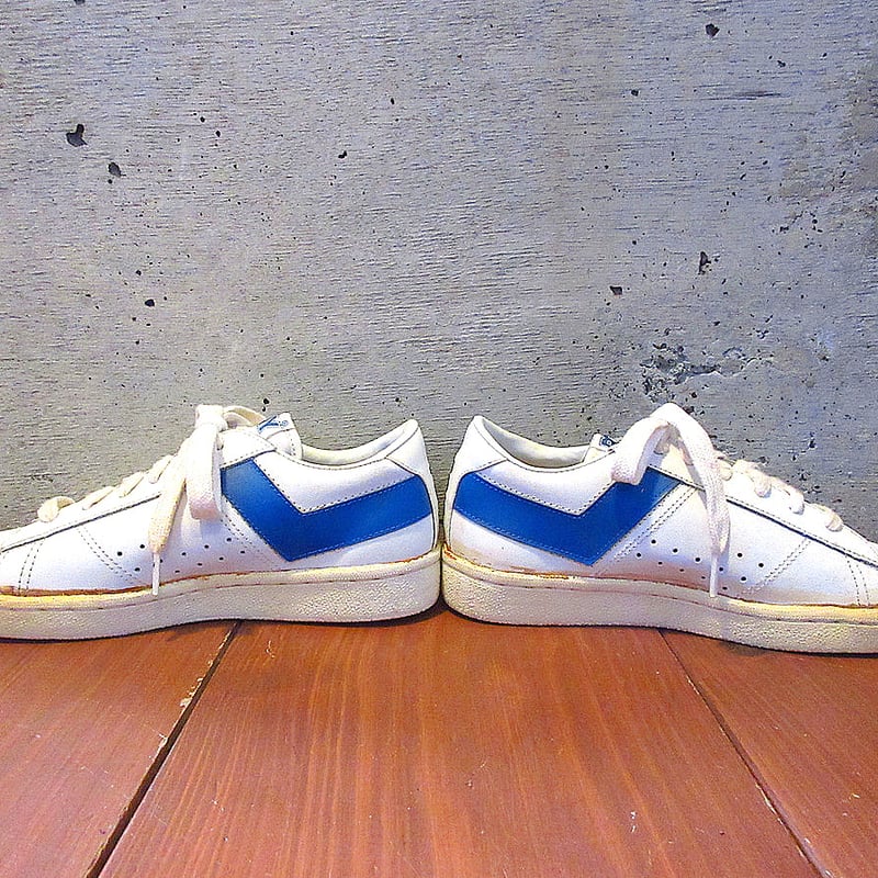 ビンテージ70's80's○DEADSTOCK PONYレディースレザースニーカー