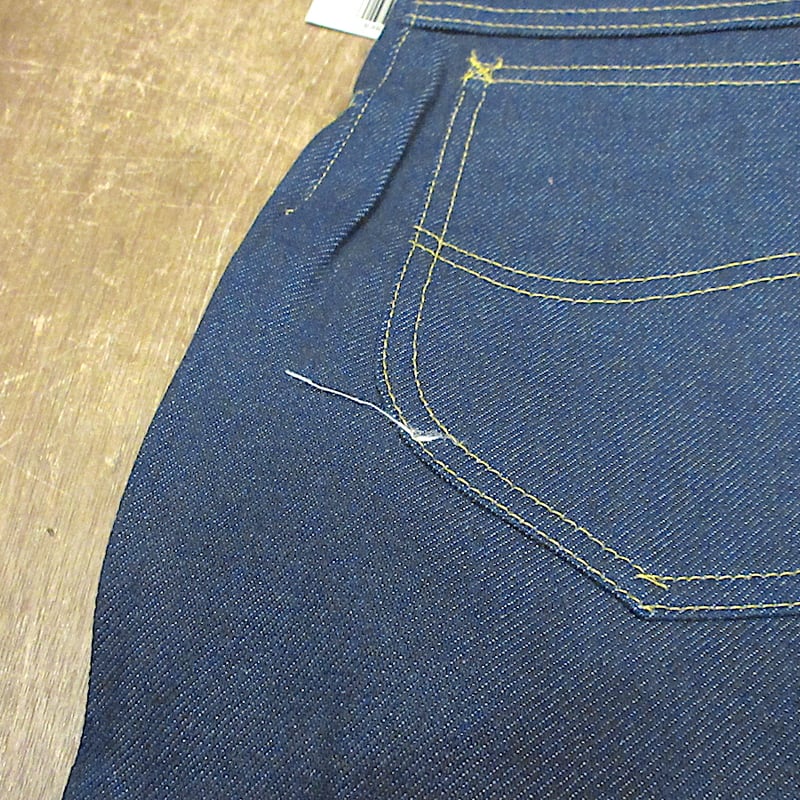ビンテージ80's○DEADSTOCK Lee 202ブーツカットデニム表記W38L34○25