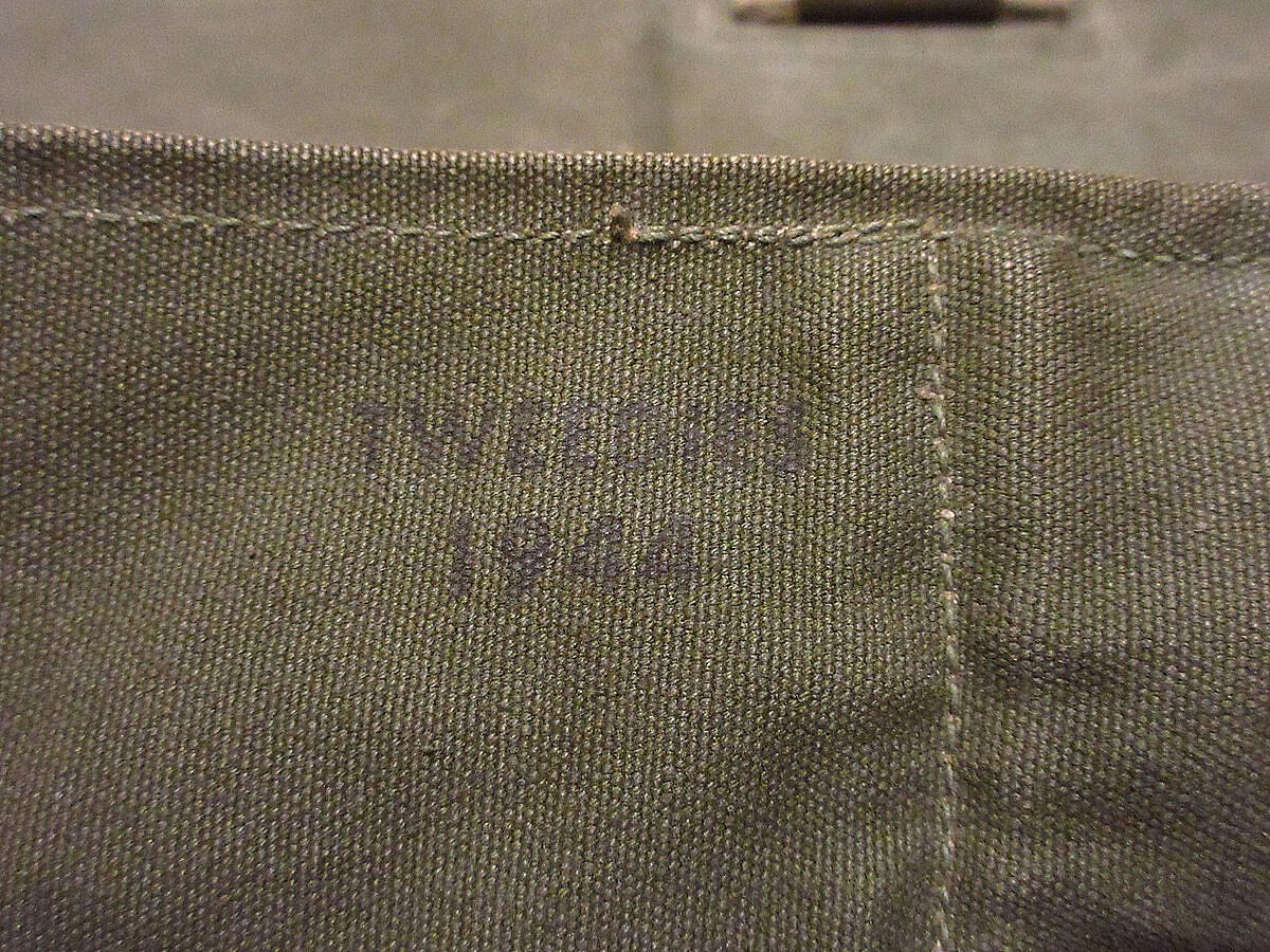 ビンテージ40's○U.S.NAVYハンドペイントキャンバスダッフル