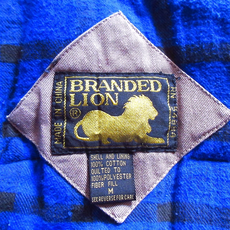 CHAMPION オフィシャル中綿ビンテージベスト 70s オフィシャル チャンピオン プラグ CHAMPION 中綿ベスト