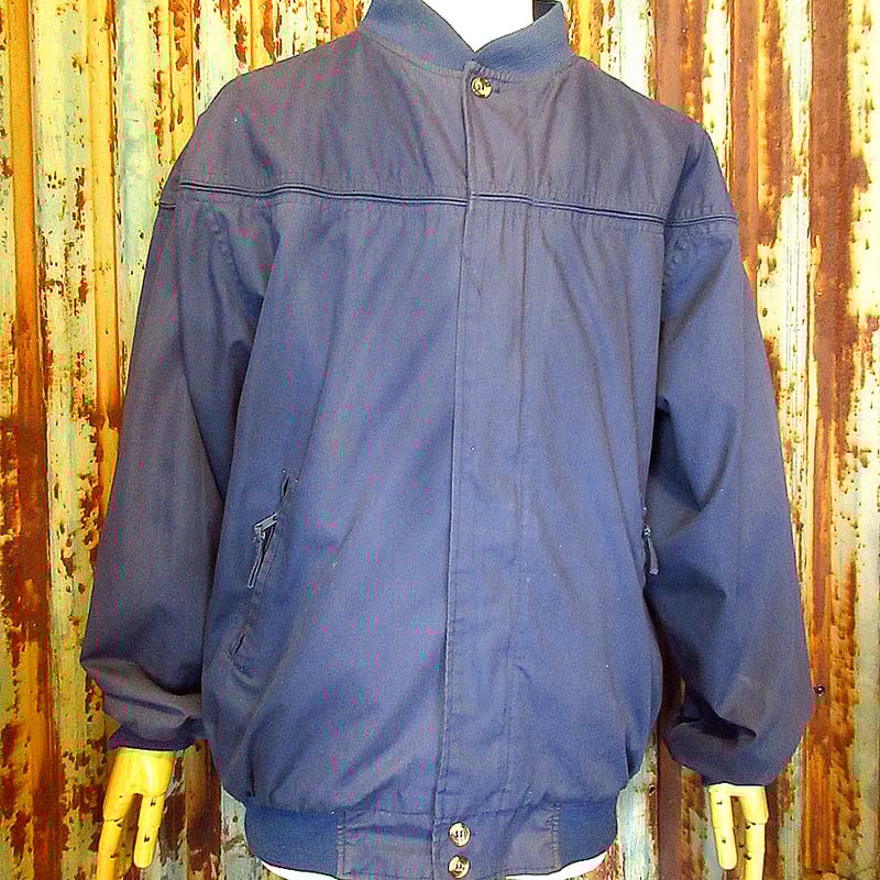 ビンテージ90's○Windbreakerダービージャケット紺○240601k1-m ビンテージ90's○Windbreakerダービージャケット紺○240601k1-m