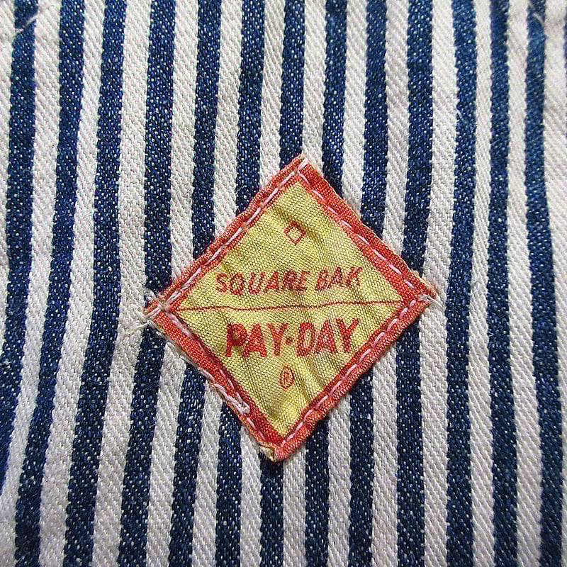 ビンテージ50's○PENNEY'S PAY DAYヒッコリーストライプ ビンテージ50's○PENNEY'S PAY DAYヒッコリーストライプ