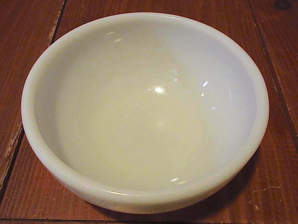 ビンテージ○CORNING U.S.NAVYミルクガラスボウル○260413z5-pyrコーニ