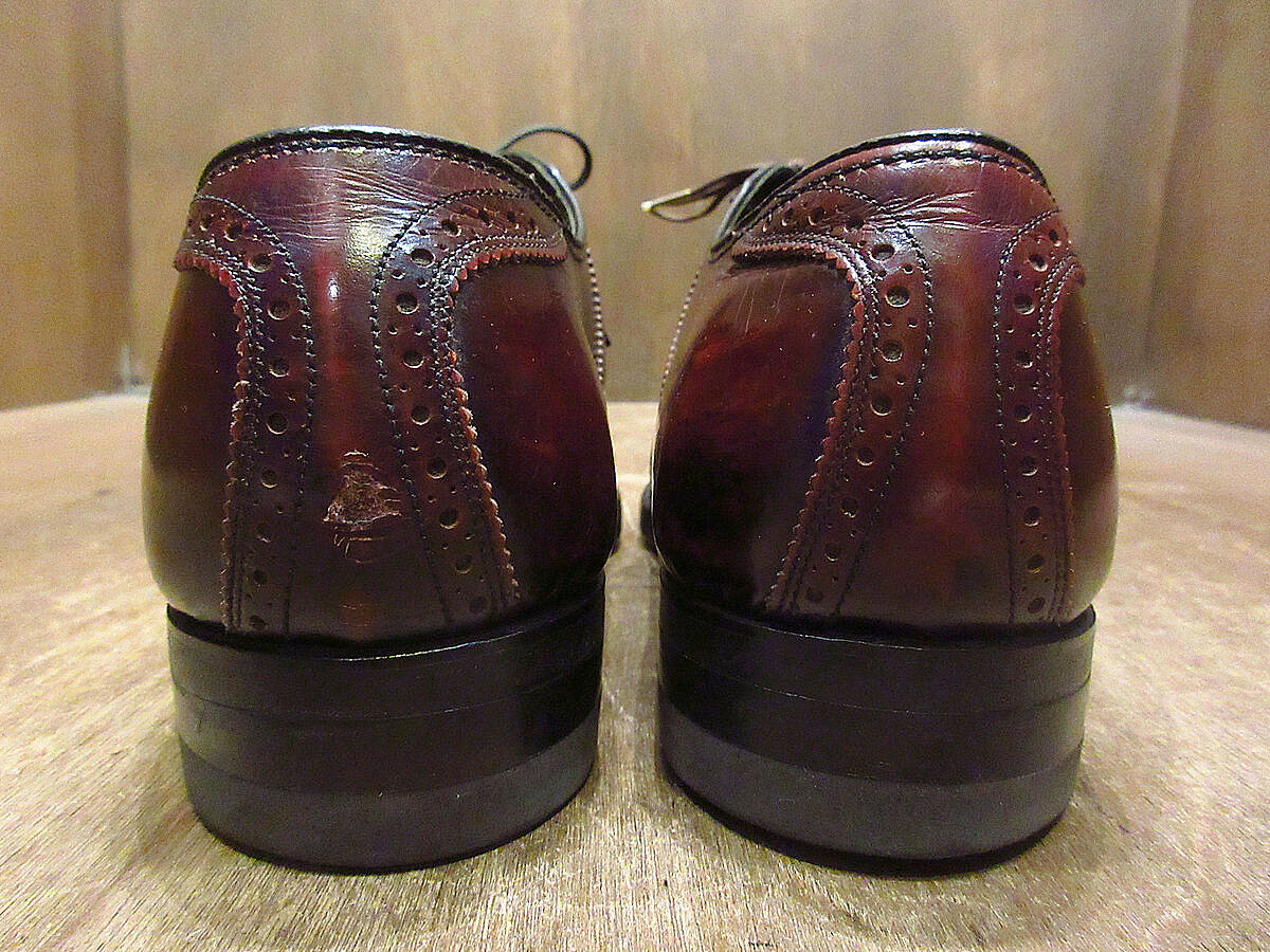 ビンテージ80's○FLORSHEIM IMPERIALサドルシューズバーガンディ ビンテージ80's○FLORSHEIM IMPERIALサドルシューズバーガンディ