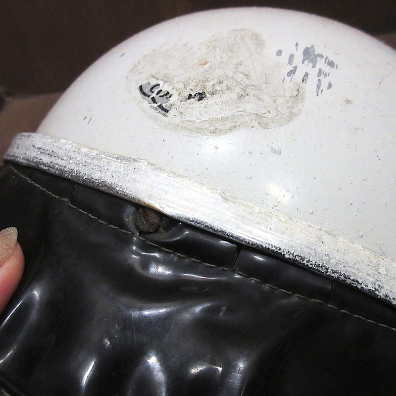 ビンテージ○BELL SB-104バイザー付きジェットヘルメット白size 7 3/4