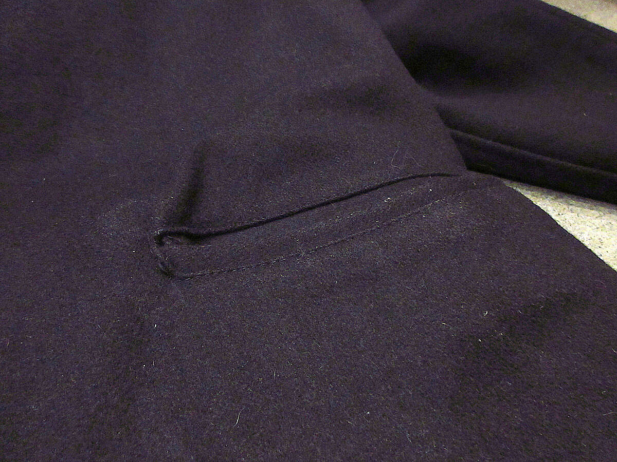 ビンテージ70's○Dan-Jacフェイクファーウールコート黒size 42 ビンテージ70's○Dan-Jacフェイクファーウールコート黒size 42