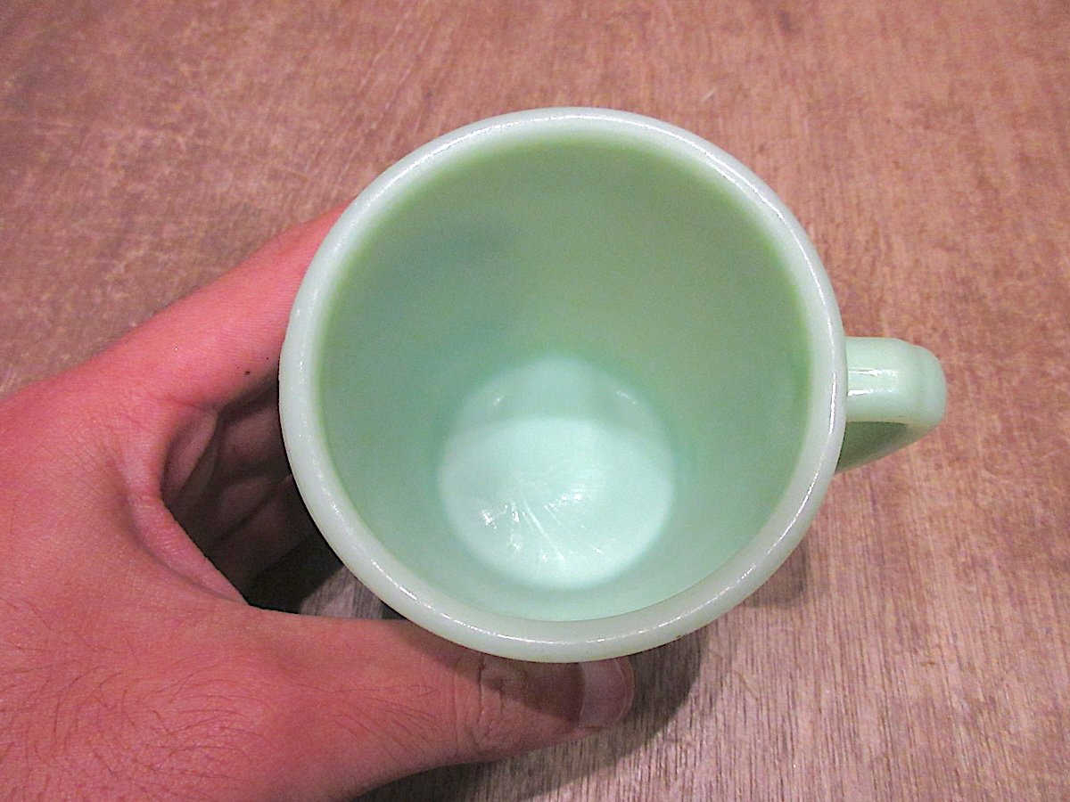 ビンテージ○Fire KingジェダイDハンドルマグ○251030z7-frk