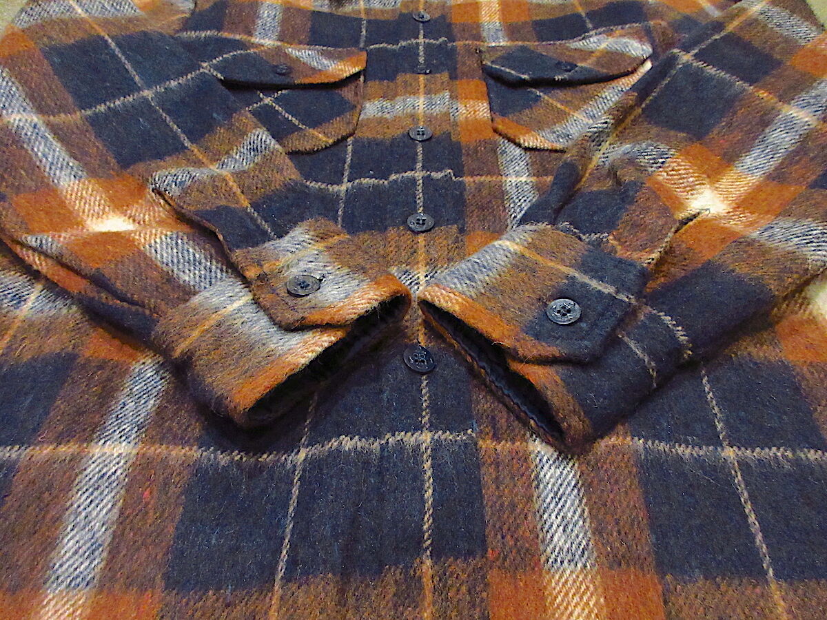 好配色 80s brewster ウール CPO シャツ ジャケット ビンテージ fit=scale-down,w=1200
