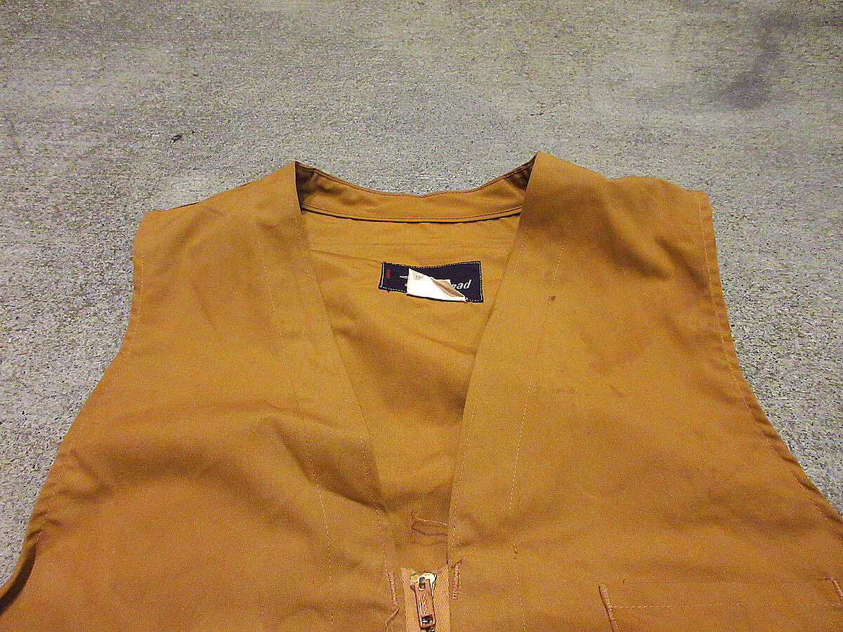 ビンテージ70's○redheadハンティングベストsize M○211104s3-m-vs