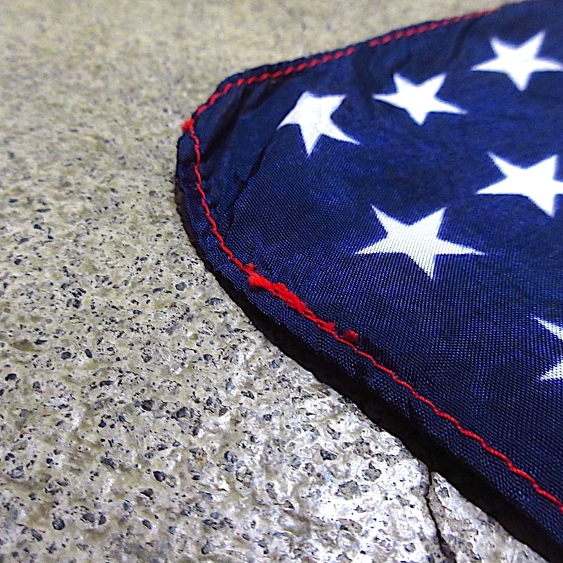 ビンテージUSA星条旗指輪と星条旗のセット vintage USA flag 48スター 星条旗（42cm x 27.7cm） | Milo Antiques