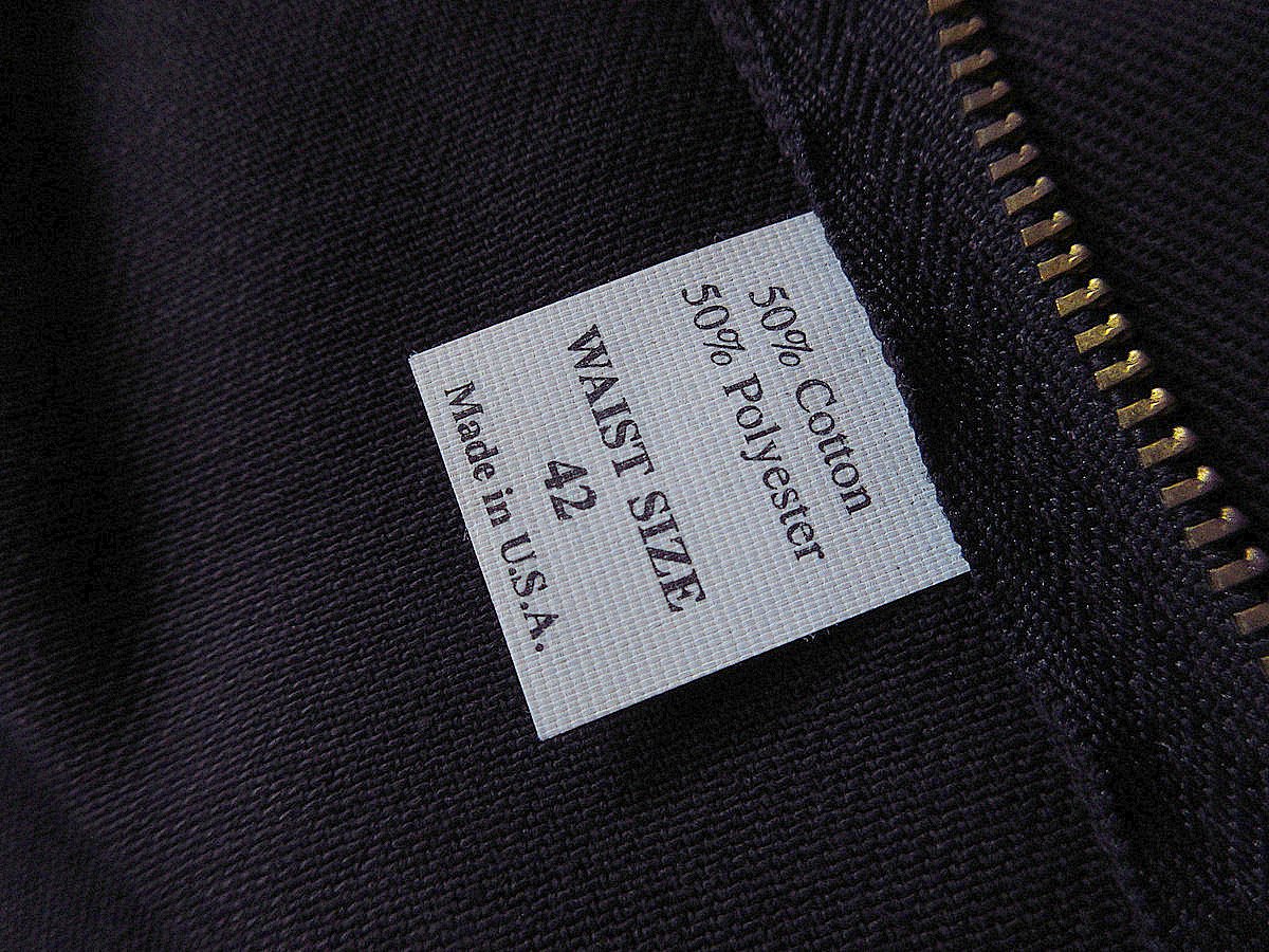 ビンテージ90's○DEADSTOCK BEN DAVISワークパンツ黒表記W42L29○24