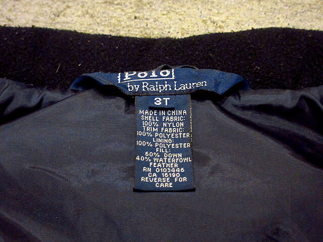 ビンテージ90's○POLO SPORT Ralph Lauren 2wayキッズダウンジャケ