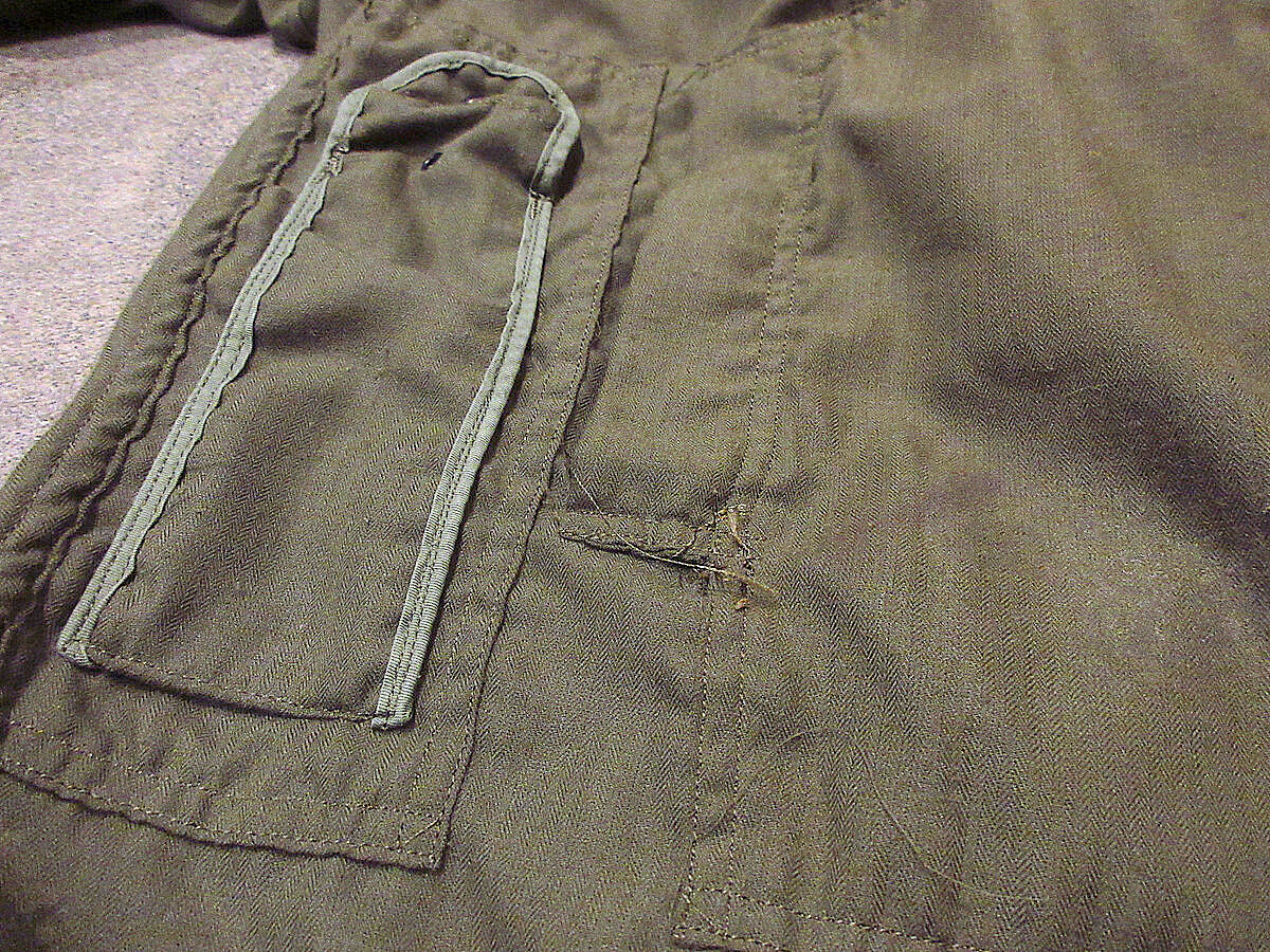 ビンテージ60's○U.S.AIR FORCE GS/FRP-4ワッペン付きHBTフライトスー