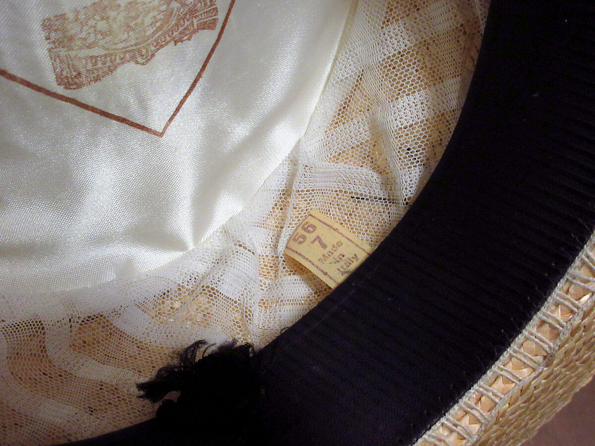 ビンテージ60's○Ponte Rialto VENICE ボーターハット○210526n7- ビンテージ60's○Ponte Rialto VENICE ボーターハット○210526n7-