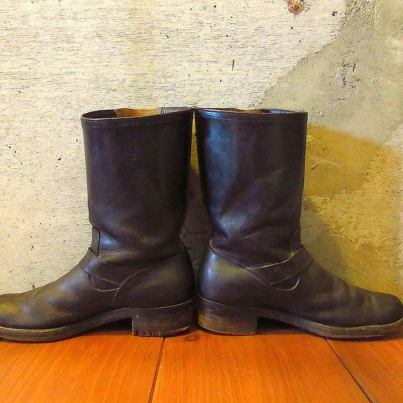 50s〜60s USA エンジニアブーツ ワークブーツ 9 1/2 28cm相当 50s〜60s USA エンジニアブーツ ワークブーツ 9 1/2 28cm相当
