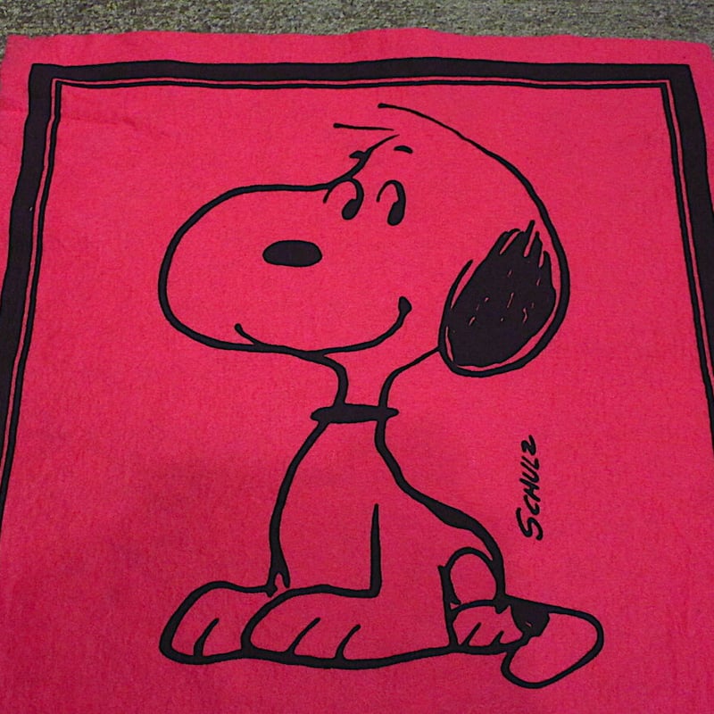 O*7様 ヴィンテージ フェルト絵画 1980's snoopy O*7様 ヴィンテージ フェルト絵画 1980's snoopy O*7様