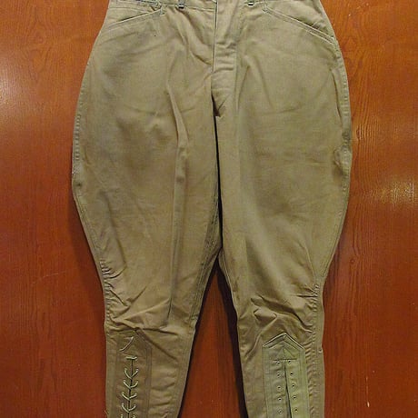 1910's～デッドストックビンテージコットンキャバリーツイルジョッパーズパンツ ジョッパーズパンツ | STORES