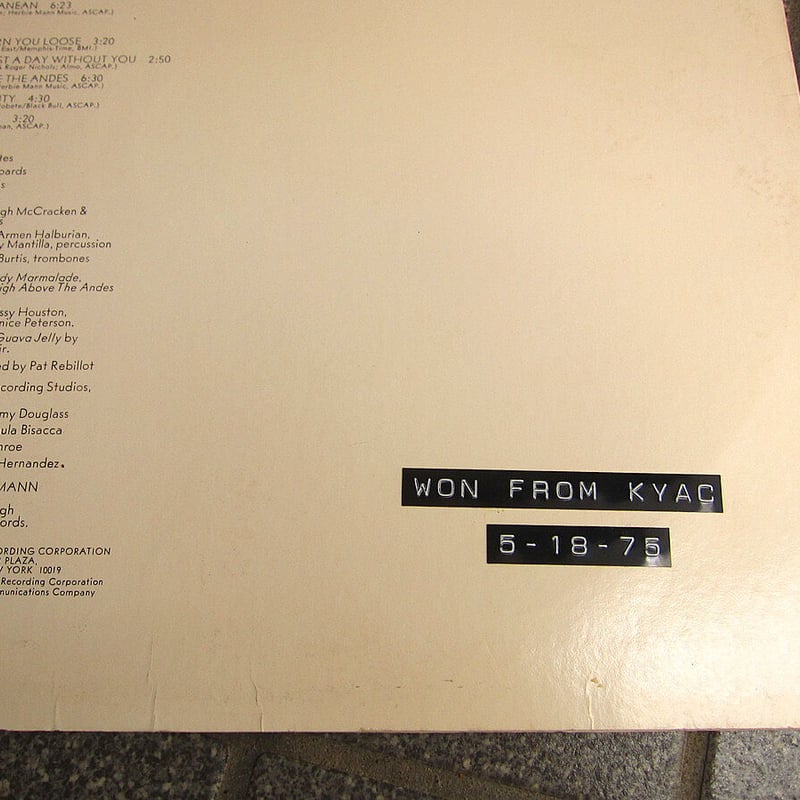 HERBIE MANN PLAYS US オリジナル盤 MONO レコード LP HERBIE MANN PLAYS US オリジナル盤 MONO レコード LP