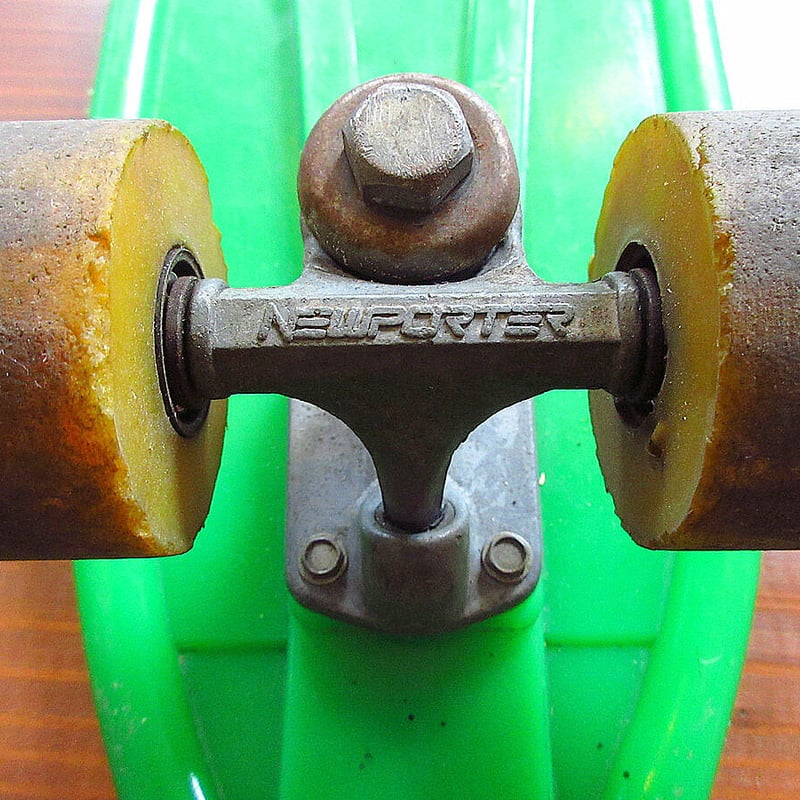 ビンテージ70's○SMOKERスケートボード黄緑○230625j1-otclct雑貨