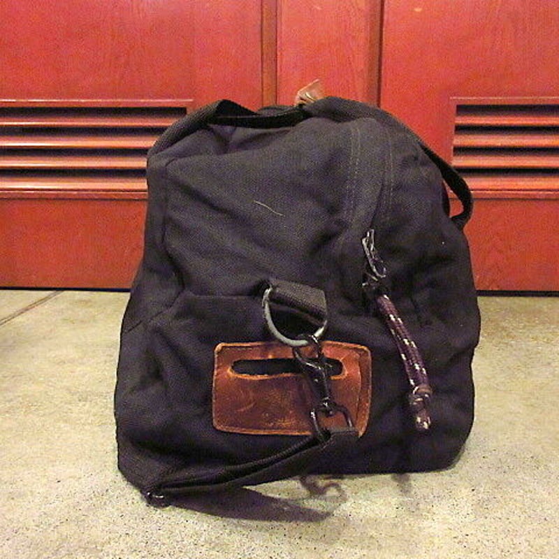 MADE IN U.S.A. JANSPORTナイロンボストンバッグ黒○201020s8-ba