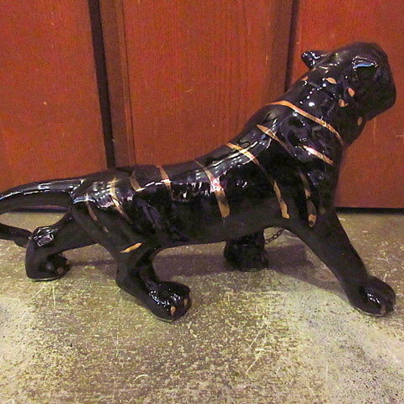 置物　オブジェ　ビンテージ Vintage Ceramic Deer Object/ビンテージ 陶器製 鹿 オブジェ/置物(A908)