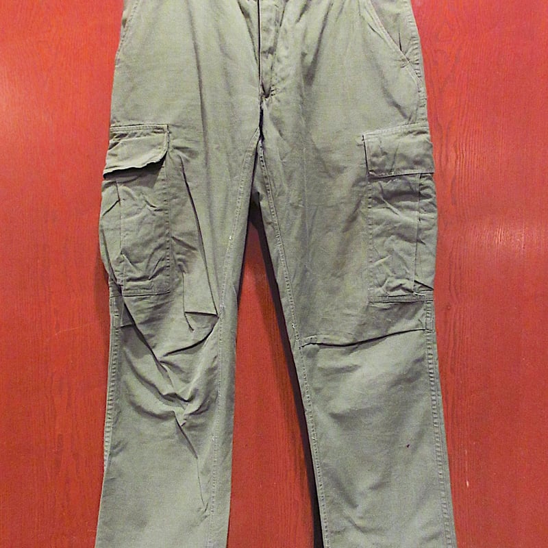 ビンテージ60's○U.S.ARMYジャングルファティーグパンツ5th size S-REG