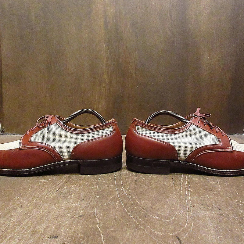 50s vintage スペクテイターシューズ USA製 美品 27.5相当 50s vintage