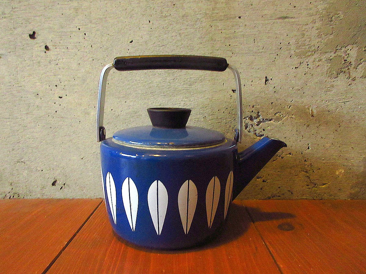 ビンテージ○Cathrineholm Lotusホーローケトル○240712k6-tbwrキャ