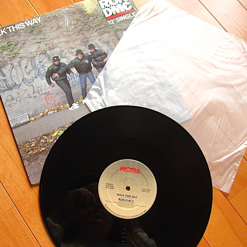 RUN D.M.C.○WALK THIS WAYシュリンク付きPROFILE RECORDS