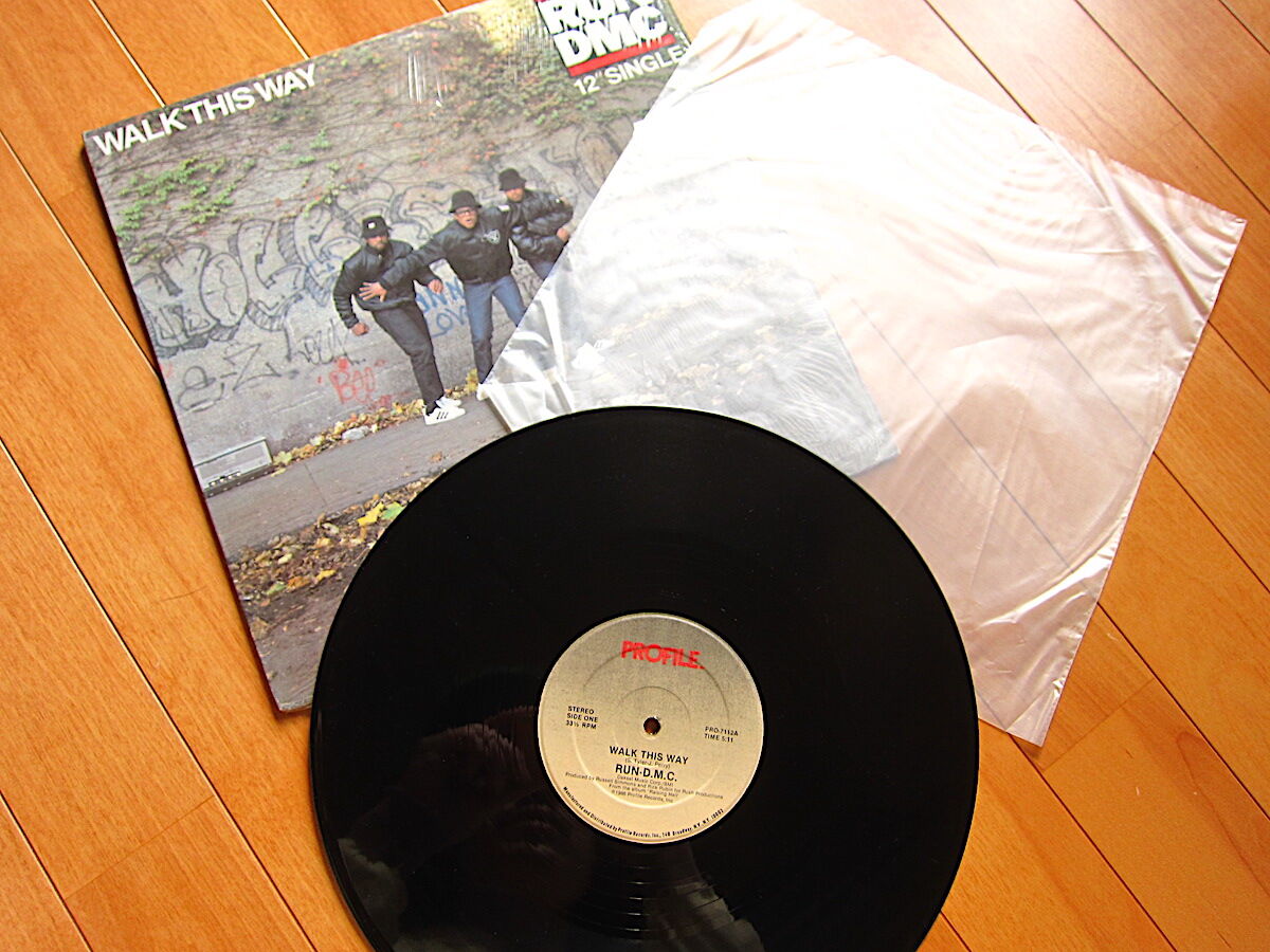 RUN D.M.C.○WALK THIS WAYシュリンク付きPROFILE RECORDS