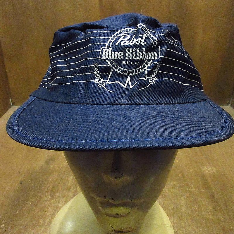 ビンテージ　Pabst Blue Ribbon ＆miller キャップ セット Pabst Blue Ribbon メッシュ キャップ - Chago Chago Boutique