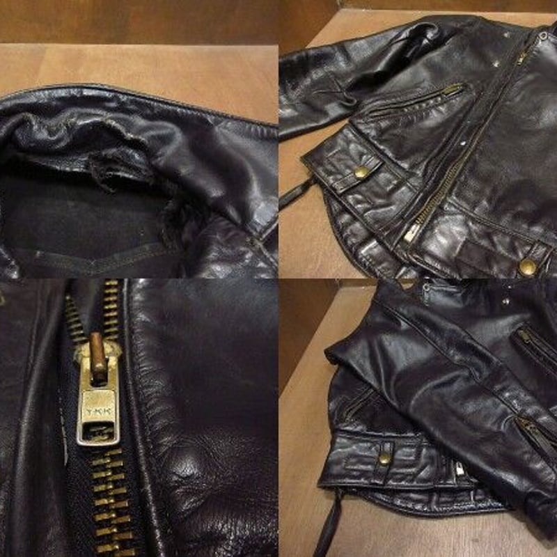 ビンテージ70's○Langlitz Leathersコロンビア黒○210311n7-m-jk
