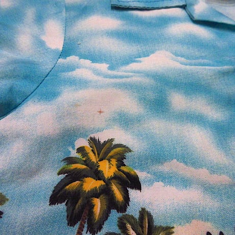 ビンテージ80's90's●TOP Fashion HAWAIIキッズコットンハワイアンシャツsize 12M●230508c4-k-sssh 1980s1990s子供服アロハシャツ