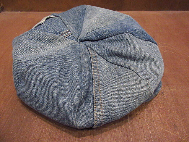 希少】vintage ヴィンテージ 30's〜40'sデニムキャスケット - 帽子
