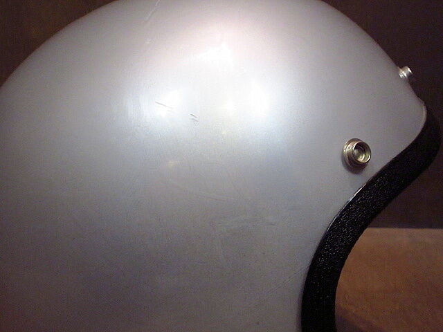 ビンテージ70's○NORCON TW-1 ジェットヘルメット シルバー XL○210113n