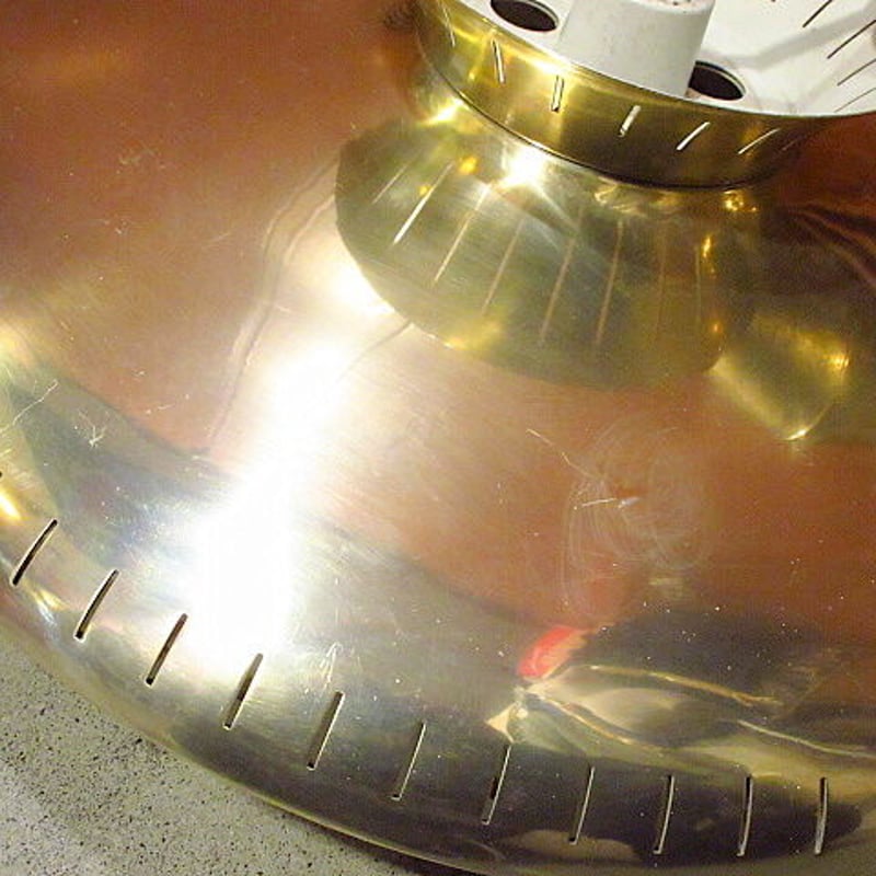 ビンテージ~50's○ミッドセンチュリーアトミックガラスシェード