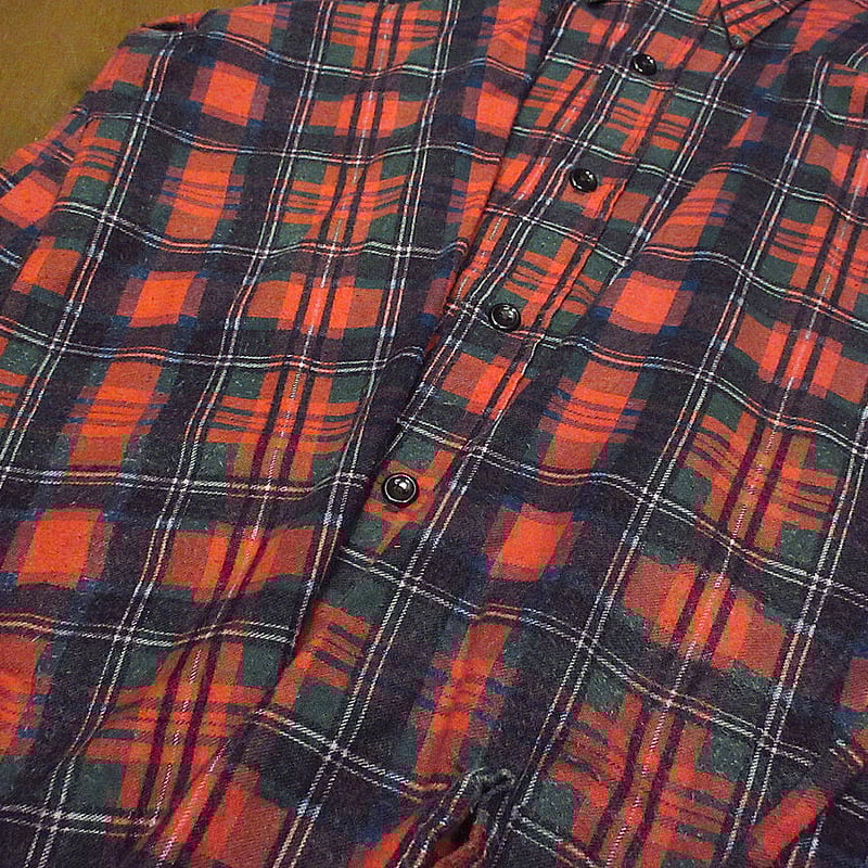 ビンテージ70's○Distinctive Apparel チェックプリント