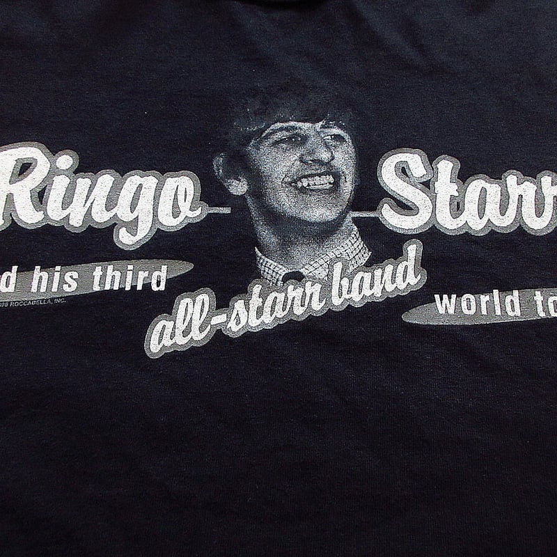 90s RINGO STARR(リンゴ・スター) バンドTシャツ 90s RINGO STARR リンゴスター Tシャツ ビートルズ バンT - メルカリ