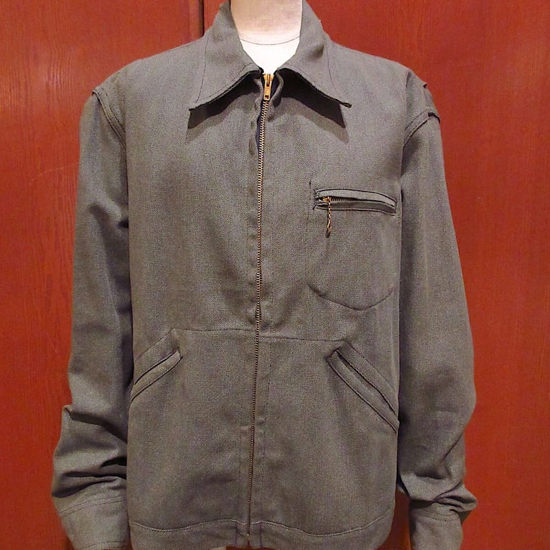 ビンテージ50's○OSHKOSHソルト＆ペッパーウィップコードワーク