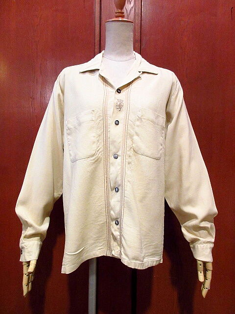 60s Da Vinci ビンテージレーヨンシャツ 60s Da Vinci ビンテージレーヨンシャツ