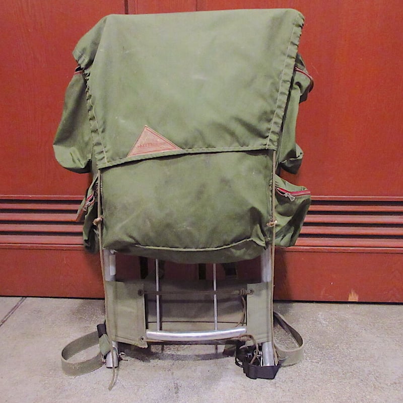 ビンテージ60s○KELTYナイロンフレームパック○220609k6-bag-bp 1960s
