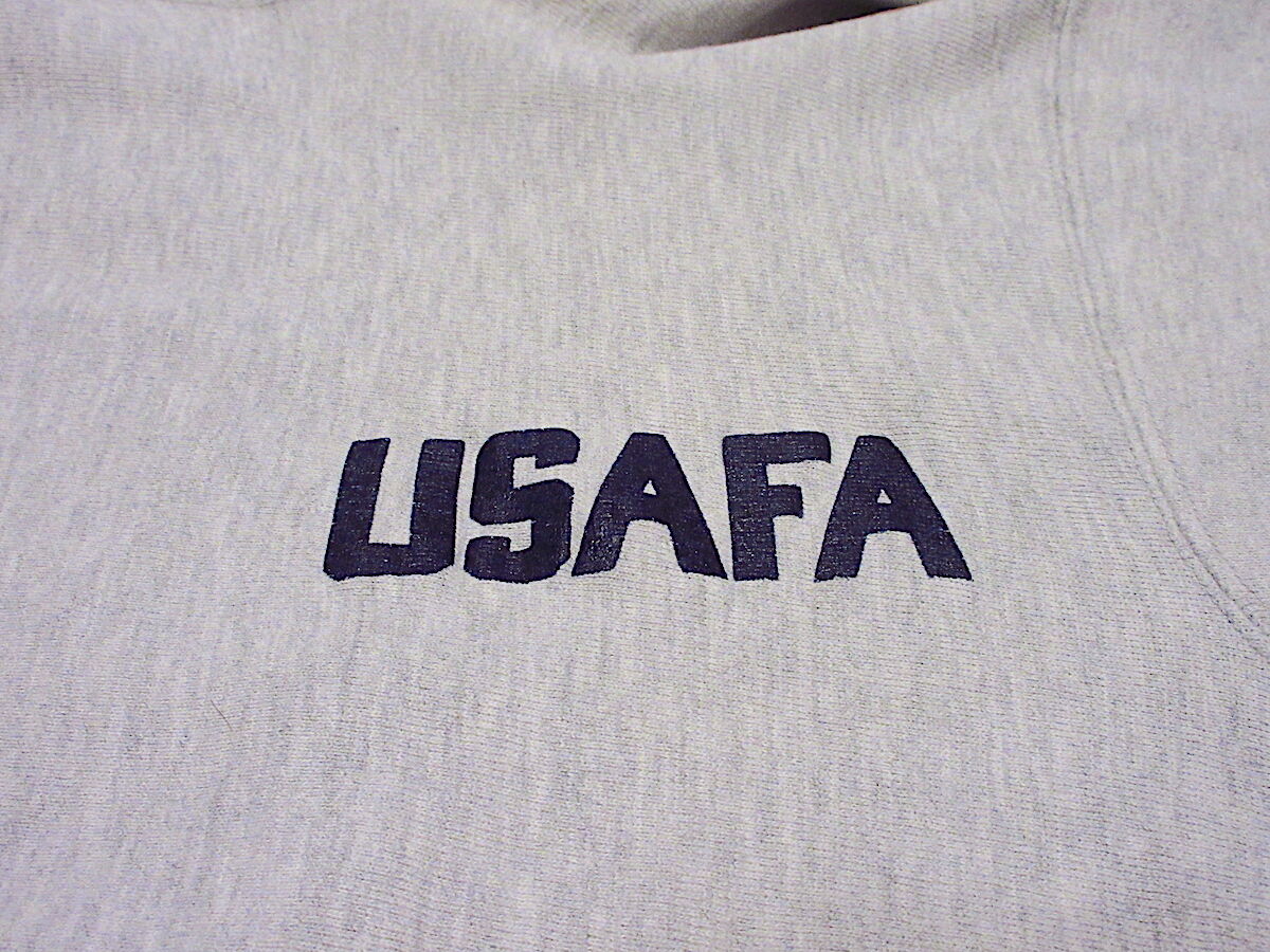 1980s チャンピオン　リバースウィーブ　トリコタグ　usafa 80年代 80s チャンピオン アメリカ製 リバースウィーブ アメリカ軍