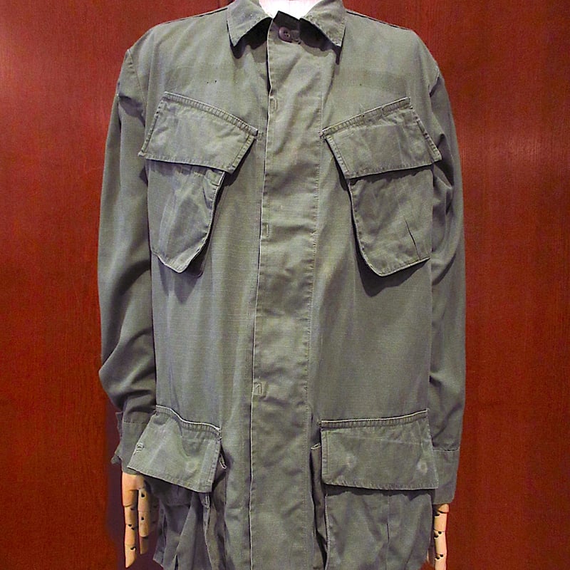 米軍実物 ジャングルファティーグジャケット5th S-R