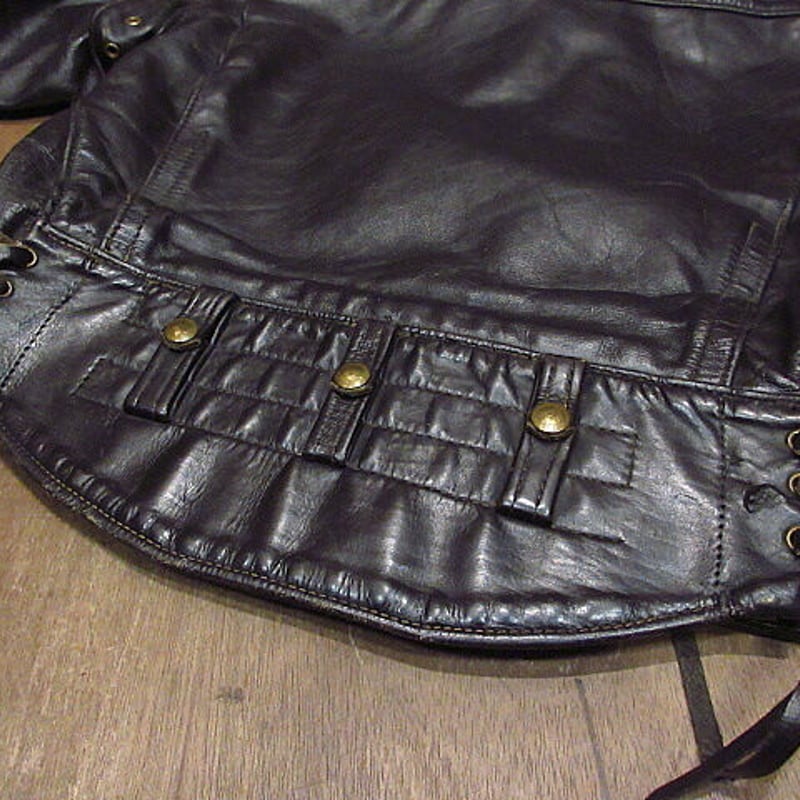 ビンテージ70's○Langlitz Leathersコロンビア黒○210311n7-m-jk