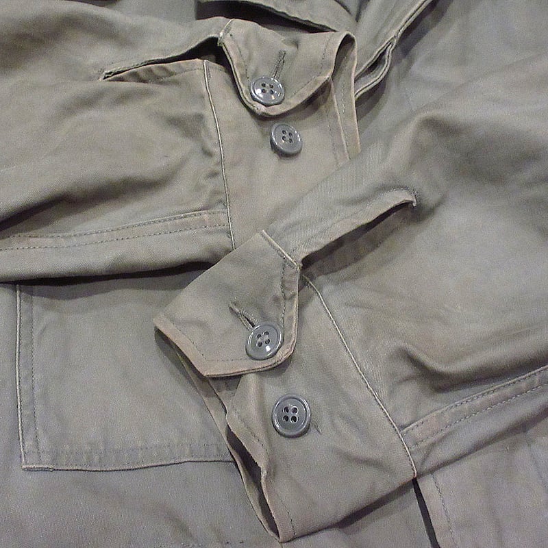 ビンテージ60's○USAFコットンサテンキャトルジャケットsize S-R ビンテージ60's○USAFコットンサテンキャトルジャケットsize S-R