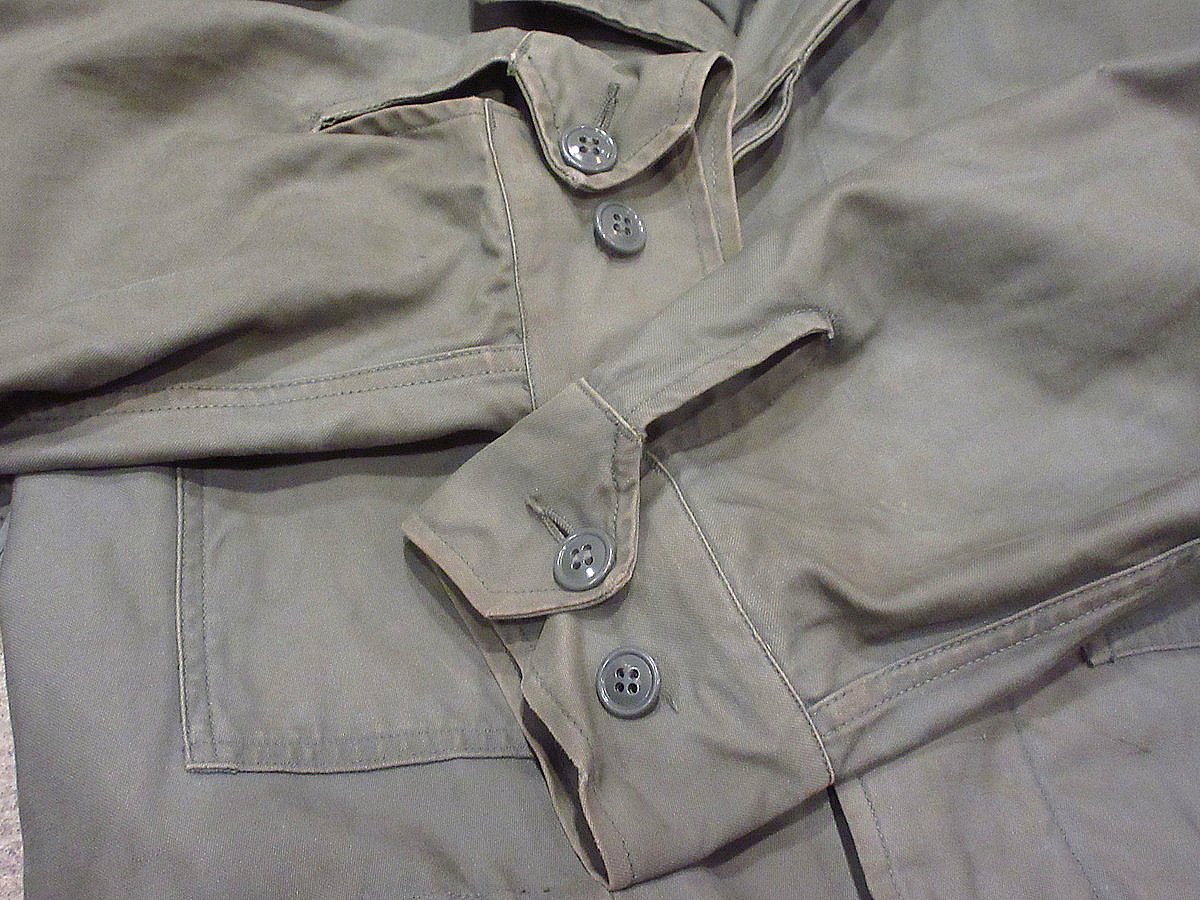ビンテージ60's○USAFコットンサテンキャトルジャケットsize S-R ビンテージ60's○USAFコットンサテンキャトルジャケットsize S-R