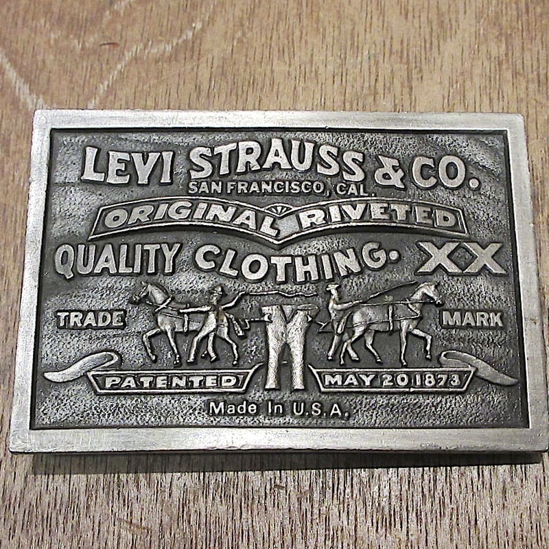 ビンテージ70's○Levi'sベルトバックル○250821z5-otaccリーバイス